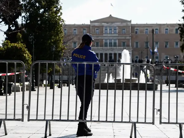 Αστυνομία στο κέντρο της Αθήνας