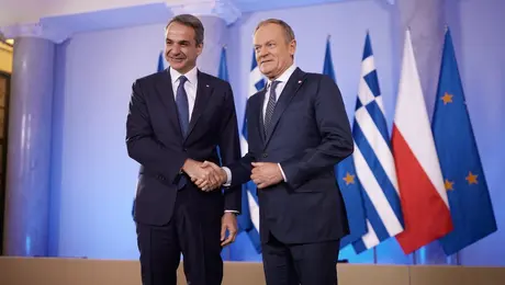 Kiriakos Mitsotakis Donald Tusk