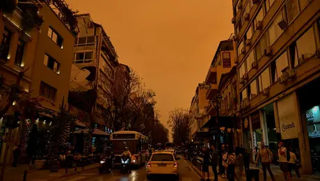 Αφρικανική σκόνη στην Αθήνα