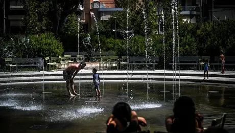 Καύσωνας στην Αττική