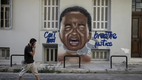 Graffiti στο κέντρο της Αθήνας