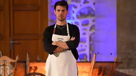 Ο Λευτέρης Ζαφειρόπουλος στο MasterChef 2024