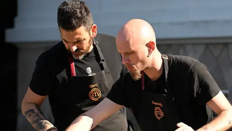 Νίκος Κυψίδης και Σοφοκλής Πουλής στο MasterChef