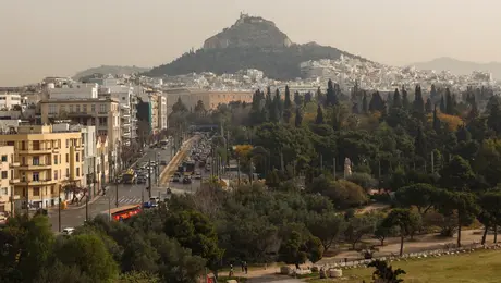 Ζέστη στην Αθήνα